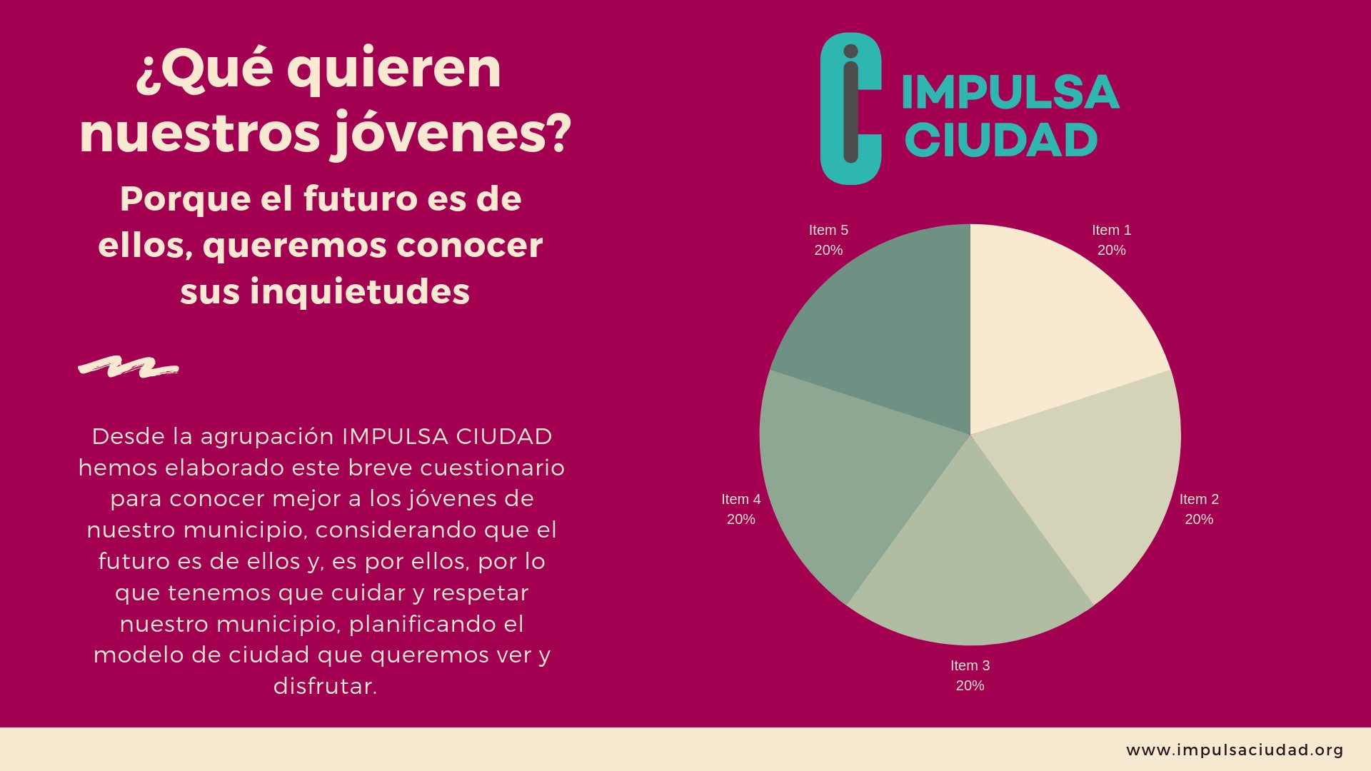 ¿Qué quieren nuestros jóvenes?