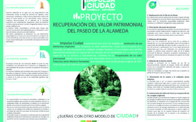 Proyecto: Recuperación del valor patrimonial del paseo de La Alameda